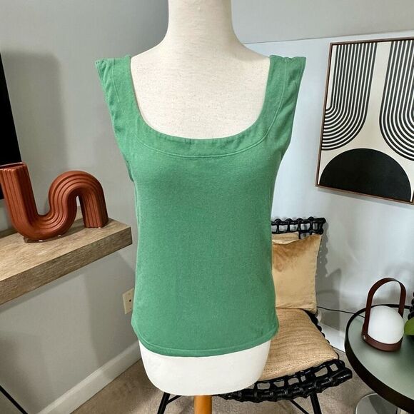 Wolford Green Stretch Tank - Picture 1 of 4